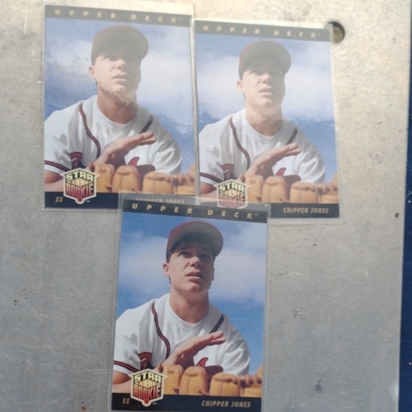 Upper Deck Other - Upper Deck Chipper Jones Rookie Card Set